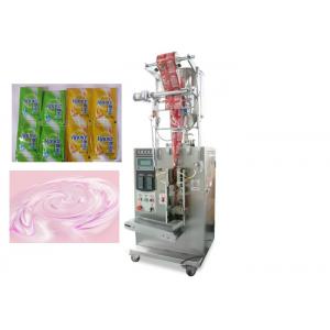 China Shampoo Liquid Packaging Machine With Schneider Electrics PLC Controller supplier