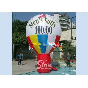 China Outdoor Men's Suits advertising inflatable ground balloon with flags around made of best nylon supplier