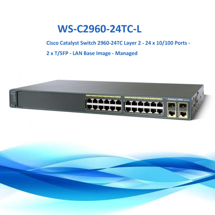 Layer 2 Lan Cisco Stackable Switches 2960 Switch Catalyst 2960 Series Ws C2960 24tc L For Sale Cisco Catalyst 2960 Switch Manufacturer From China