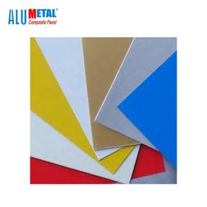 1500MM 5mm Painting Aluminum Sheet Metal HDPE 1mm Thick AA5086