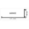 China Black LED Light L Shape Aluminum Shelf Display Shelf with and Customers' Requirements wholesale