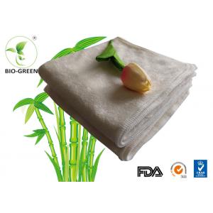 China Customized Softness Bamboo Dry Wipes , Square Bamboo Antibacterial Baby Wipes supplier