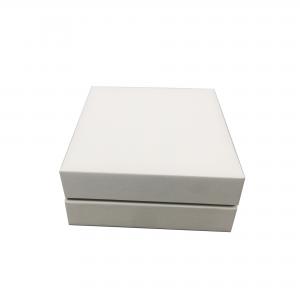 China White Color Luxury Classic Rigid Cardboard Gift Boxes For Necklace supplier