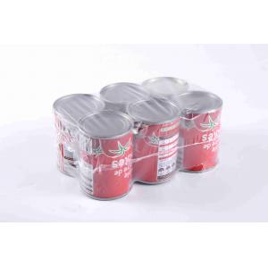 China Cooking Dishes Canned Tomato Paste / Jarred Tomato Sauce 1 % Max Moisture supplier