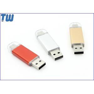 China 16GB USB Type C Flash Drive USB 2.0 Drive Dual Interface Transparent Cap supplier