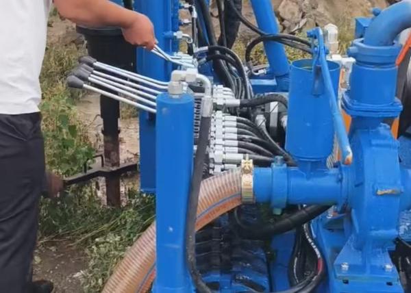 高度自動化されたクローラー搭載水掘削リグ 簡単に使用