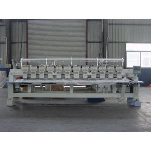 China Programmable Embroidery Machine 12 Heads , Flat Knitting Machine With USB Port supplier
