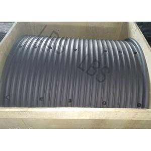 Light Material Wire Rope Sleeve Drum Shells With 900mm Diameter
