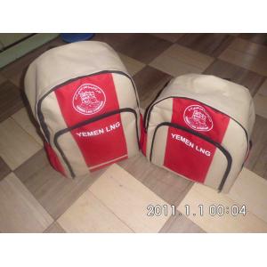 Promotional backpack low price polyester bag