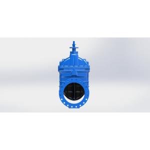 China Ductile Iron Gate Valve Top Cap Or Hand Wheel Operated , Vulcanized Rubber Wedge supplier