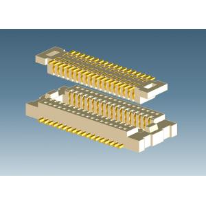 Single Contact Plug Printed Circuit Board Connector 200 V AC 0.5 MM Pitch For PCB ，Board to Board connector