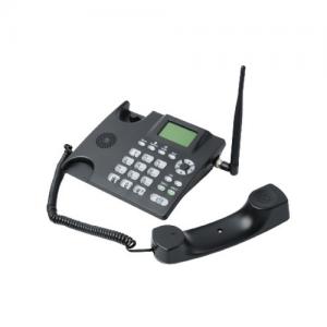 Dual SIM Fixed Wireless Phone 850MHz SMS Analog Cordless Telephone