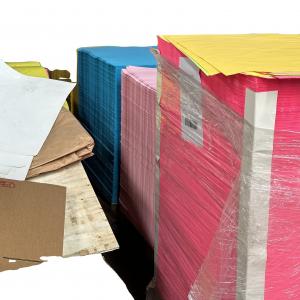 China Color Woodfree Offset Printing Paper with PE Coating Material Custom Order Accepted supplier