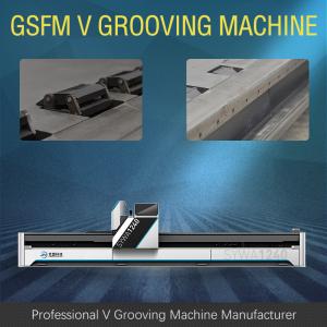 Automatic CNC V Grooving Machine Hydraulic V Groove Machine For Metal
