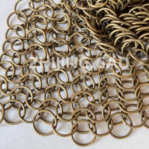 China Anodized Interior Design Metal Mesh Curtain Stainless Steel Rings supplier