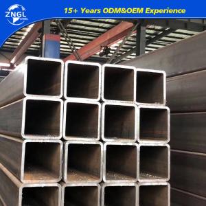 China Corrugated Square Tubing Galvanized Steel Pipe Iron Rectangular Tube at Competitive supplier