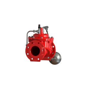 EPDM Rubber Float Control Valve For Modulating Control In Red Color