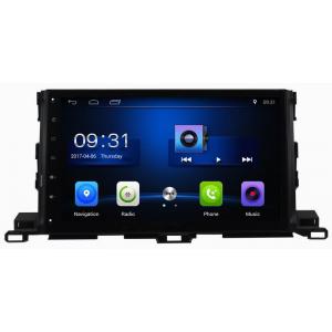 China Ouchuangbo car navigation android 8.1 for Toyota Highlander 2015 with steering wheel control GPS navigation system supplier