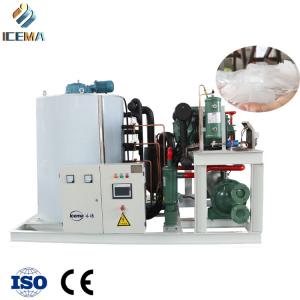 8 Tons Seawater Flake Ice Machine Commercial Flake Ice Maker