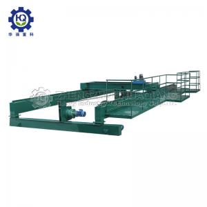 China 12 Meters 2.5M High 15kw Width Double Screw Organic Fertilizer Compost Turning Machine supplier