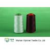 Plastic Cone Polyester Multi Colored Sewing Thread , Strongest Thread For Sewing
