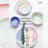 China 26cm Irregular Edge  Dishwasher Safe Ceramic Soup Platter Plates wholesale