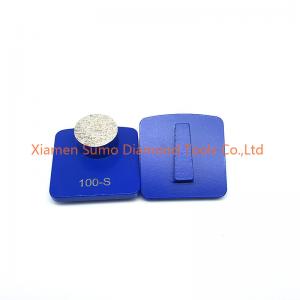 China Single Button Seg Concrete Grinding Tools Subtle Scratch Pattern supplier