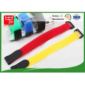 China 150 * 20mm Heavy Duty  , Velco Cable Ties With Buckle supplier