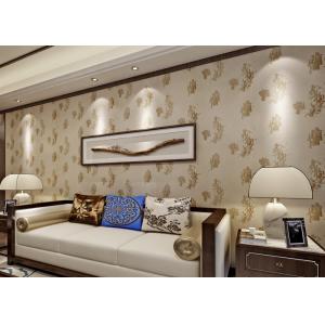 China Bronzing Modern Removable Wallpaper with Pottery Natural Crack supplier