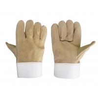 China Two Layer Suede Welder Gloves Half-Leather Gloves Electric Welding Labor Insurance Gloves on sale