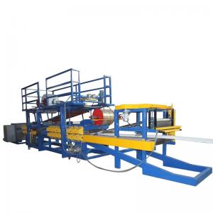 China PU Sandwich Panel Roll Forming Machine 28KW Production Line supplier