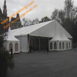 Waterproof  Big Party Tent Aluminum Framework and PVC Cover Outdoor Marquee