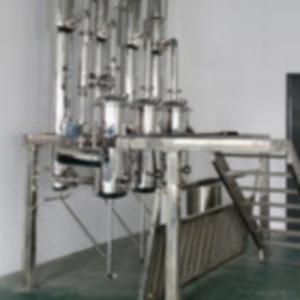 China 100 - 1000L/H Stainless Steel 316 / 304 Vacuum Evaporator For Industrial Use supplier
