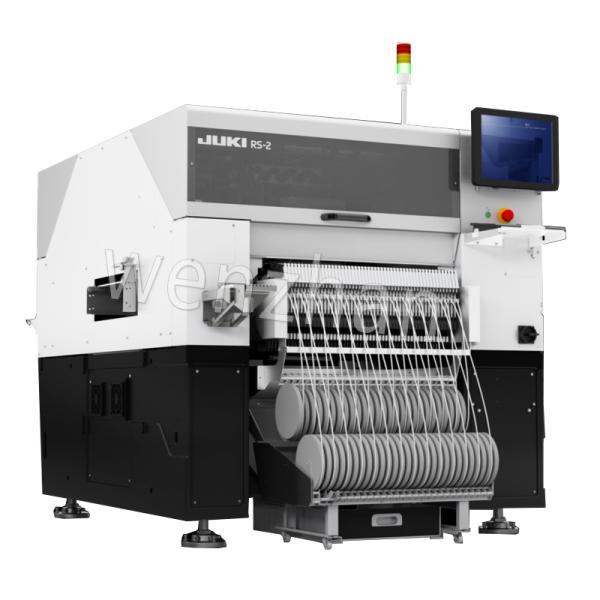 Máquina de ensamblaje SMT JUKI 8 cabeza vertical totalmente automática montadora de chips JUKI RS-2R SMT Máquina de recogida y colocación