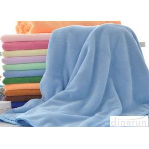 China Eco Friendly Knitted Custom Microfiber Towels For Swimming / Sports supplier