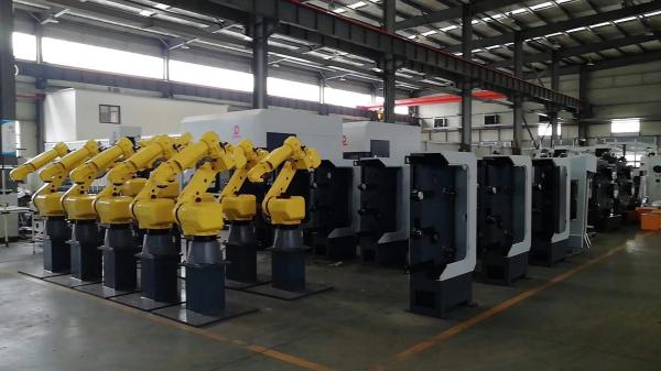 11KW Metal Robot Polishing Machine With FUNAC  Arm