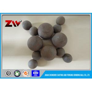 China HS Code 73261100 Hot rolling Forged grinding balls for mining / ball mill supplier