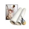 China Eco-solvent Inkjet Printing 280gsm Matte Polyester Canvas Roll for Digital Printing wholesale