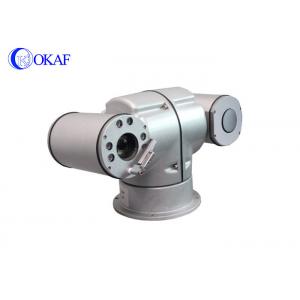 Long Distance Thermal Imaging CCTV Camera , Laser Night Vision PTZ Camera Infrared