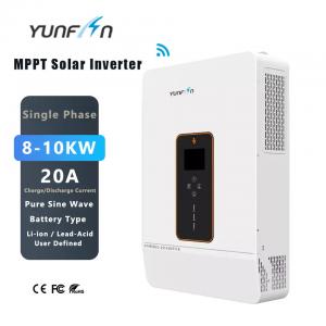 60Hz Solar Hybrid Inverters 8KW Split Phase Solar Energy Storage System