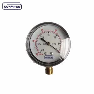 capsule 63mm -100kpa micro manometer gauge