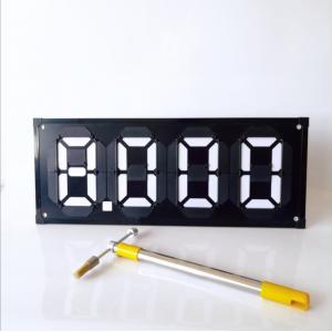 8.888 Gas Station Digital Price Signs Aluminum Composite Panel Digital Signage Displays