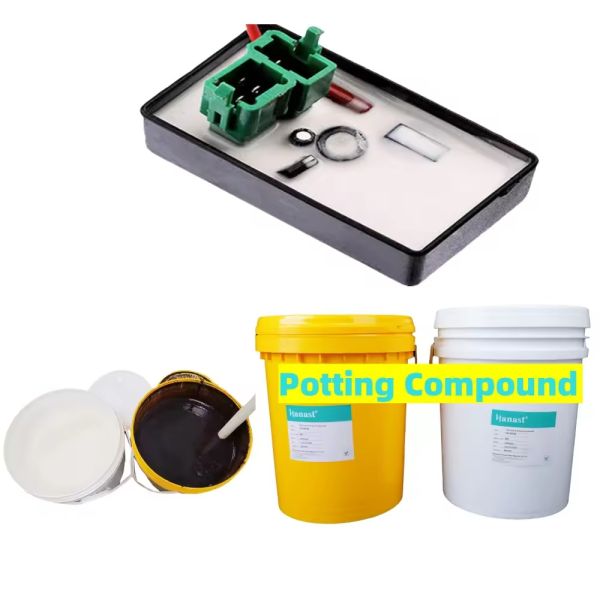Liquid Silicone Potting Compound Raw Material Customizable Hardness, Mixing Ratio, and Color of Silicone Potting Compound
