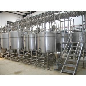 China Línea completa de procesamiento de leche pasteurizada para leche entera Leche desnatada y leche con sabor Máquina de leche personalizada con PLC wholesale