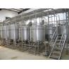 China High Quality Complete Yogurt Processing Line SUS304/316 Yogurt Machine With PLC Equipment For Dairy Factory Turnkey Project Solution wholesale