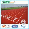 Exercise Recycled Outdoor Synthetic Rubber Flooring Permeable Jogging Track