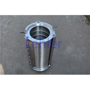 SS316L Hydraulic Filter Element , Wire Mesh Filter For Pulp / Paper Industry