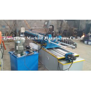Precision 8-Pass Galvanized Steel Roll Forming Machine For Garage And Downpipe