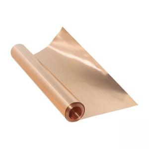 China Electrolytic Copper Foil For Li Ion Battery Anode Current Collector supplier