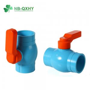 China Manual Driving Mode Low Temperature UPVC/Plastic Water Pipe Fitting and Ball Valve System supplier
